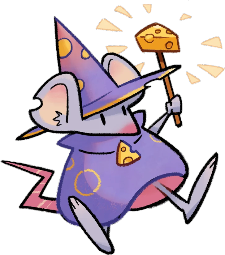 Cheese Wizard conjures a wedge of cheese
